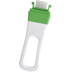 SHIMOMURA 下村 便利蔥絲刀, 綠色, 1個