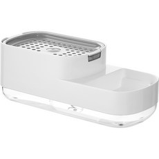 THE ZAKKA 按壓式廚房水槽洗劑分裝瓶, 白色(B款), 1個