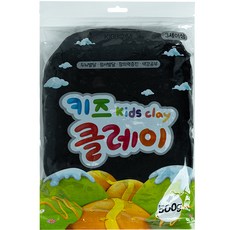 키즈 클레이, 검정, 500g, 1개