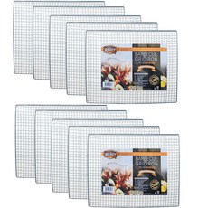 READY Q SN World 方形網狀烤架 中, 430 x 340 mm, 10個