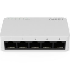 넥스트유 100Mbps 5포트 스위치 허브 MINI, NEXT-9305SH, 1개