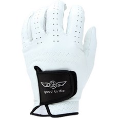 Good Buddy 天然羊皮高爾夫手套 左手用, 白色, 1個