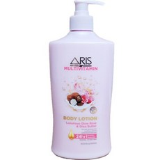 ARIS ARTBOX 奢華光澤身體乳 玫瑰 & 乳木果油, 550ml, 1個