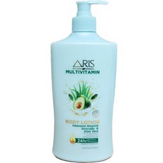 Aris 維他命護理身體乳 酪梨蘆薈款, 1個, 550ml