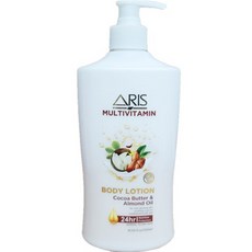 Aris 維他命護理身體乳 可可脂杏仁油款, 1個, 550ml