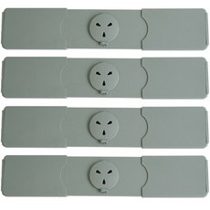 리틀포켓 서랍칸막이, 올그레이, 4개