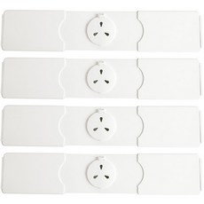 리틀포켓 서랍칸막이, 올화이트, 4개