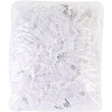 Uniart 三重亮片蕾絲, 白色, 1個