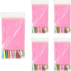 Uniart 三角旗紙相框, 隨機出貨, 5個