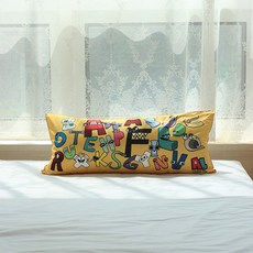 Alphabet Lore 兒童超細纖維枕頭, 混合色, 1套