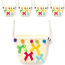 minhwashop 毛球草編包裝飾 UDPOM0320, 5個, 混合顏色