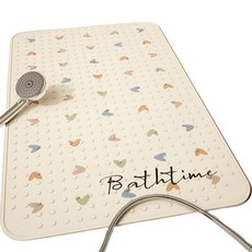 莫內塔 愛心浴室地板防滑墊 A01 70 x 40 cm, 1個