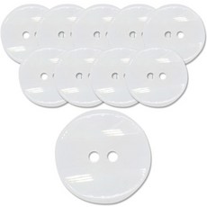 동대문단추왕 단추 15mm NS6, 화이트, 10개