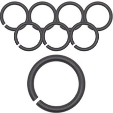 동대문단추왕 컬러 오링 내경 15mm, 8개, 블랙 홈인테리어/수예/수선 반품 최저가 3,370원