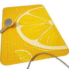 Moneta 水果浴室地板防滑墊 70 x 40 cm, 檸檬, 1個