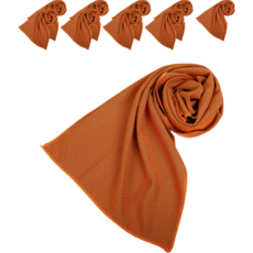 熱銷電商 運動毛巾, 橘色, 10個