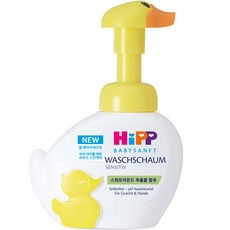 HiPP 喜寶 Babysanft孩童沐浴慕斯, 250ml, 1瓶