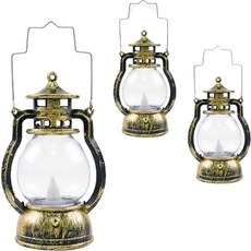 PARTYSHOW LED感性裝飾燈籠 小型 古銅金色 3入, 1個