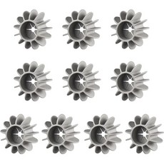 THE ZAKKA 去污防纏繞洗衣球, 灰色, 10個