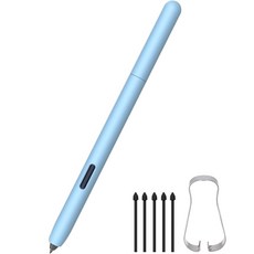 JROAD 三星Galaxy Tab S8 / S8 Plus / S8 Ultra 基本保護殼 + 5入筆尖 + 專用鑷子組, 藍色, 1組