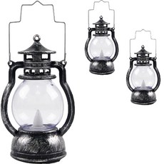 PARTYSHOW LED感性裝飾燈籠 小型 古銅銀色 3入組, 1個