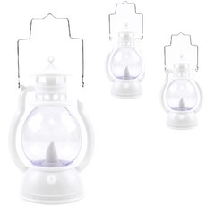 PARTYSHOW LED 感性裝飾燈籠 小型 白色 3入, 1個