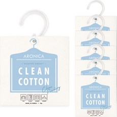 ARONICA 香氛袋衣櫃芳香劑 潔淨棉, 15g, 6個