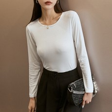 안다로미 여성용 존존헤이 긴팔티