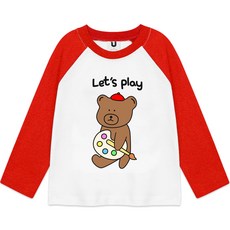 LITTLE RABBIT 兒童Let's Gom拉克蘭袖T恤