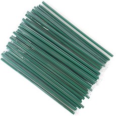 Tinapicnic 直式吸管 綠色, 500個, 1套