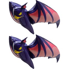 Wow Party Korea 4D立體蝙蝠, 紫色, 2個