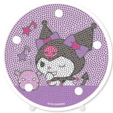 TOY&PUZZLE KM Ely Holdings AB 圓形寶石十字繡 DIY 套組 14.7*14.7cm, 酷洛米的日常生活, 1組