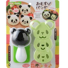 Arnest 熊貓飯糰模具, 混合顏色, 1個