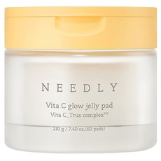NEEDLY 維他命C光澤果凍爽膚棉, 60入, 1個