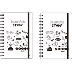 ibis 韓國Jolly熊3個月讀書計畫 12449 2入, 白色