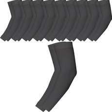 LIVING@ 運動手背型涼感袖套 2入, 黑色, 10個