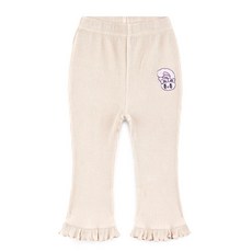 milk mile 童款艾絲樂小兔聯名羅紋荷葉邊喇叭內搭褲