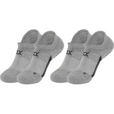 REXY 推桿平衡運動踝襪組, 灰色組, 2個