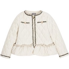 Petit enfant 女童款Bon Helen荷葉邊輕量羽絨外套 PCW51GJP24