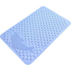 Moneta New Basic 浴室地板防滑墊 35 x 70 cm, 淺藍色, 1個