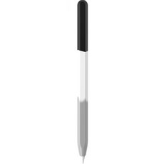 Morning Seller 第1代 Apple Pencil 保護矽膠殼, 黑色 + 灰色, 1個