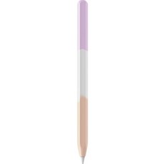 Morning Seller 第1代 Apple Pencil 保護矽膠套, 紫色 + 粉紅色, 1個
