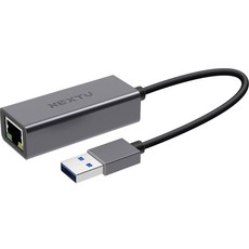 NEXTU USB3.0 A型千兆線纜一體式網路埠轉接器 筆記型電腦用, 3300GU3