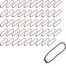 彩色狗牌, 50個, 18棕色