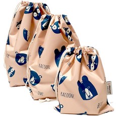 Dotomari 束口袋三件組, 動物大騷動