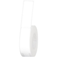 BARABOGO P12 標籤印表機專用線纜標籤紙 白色 109 x 12.5 mm, 1個, 65格