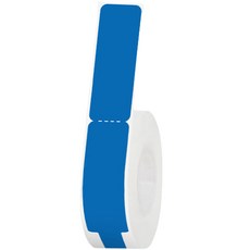 BARABOGO P12 標籤印表機專用標籤紙 線纜標籤 藍色 109 x 12.5 mm, 1個, 65格