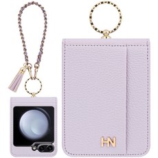 Morancano Galaxy Z 翻蓋錶帶皮革卡存儲手機殼