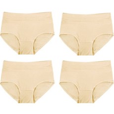 맬러뮤트 컴포트 케어 빅사이즈 모달 통기성 팬티 4종 세트