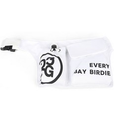 Green Queen女款Lux高爾夫Buddy腰包腰包小包 GQACC004, 白色, 1個